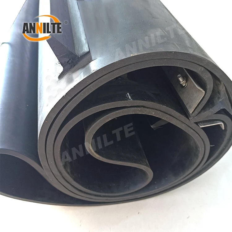 ANNILTE iron remover belt baffle endless rubber belt for magnetic iron separator