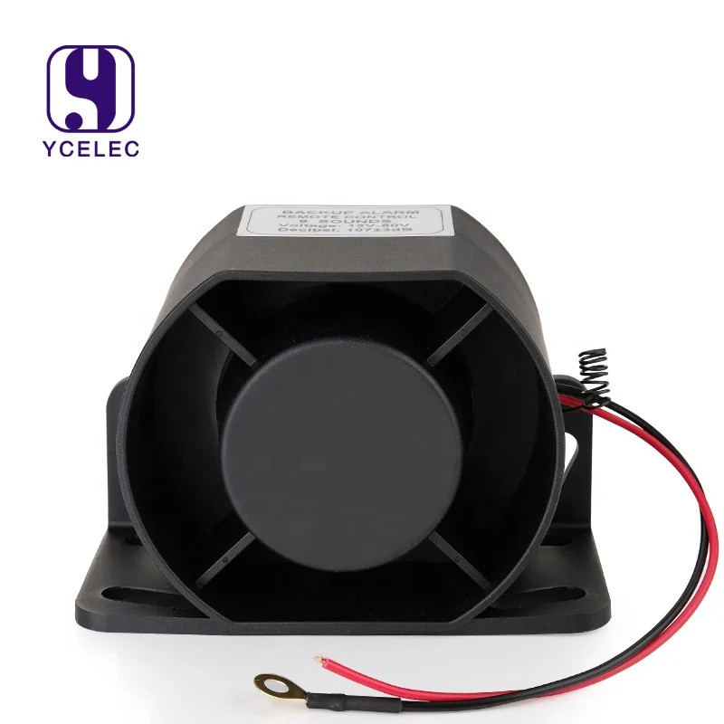 12V-36V 107dB Music Reversing Back Alarm Speaker & Horn