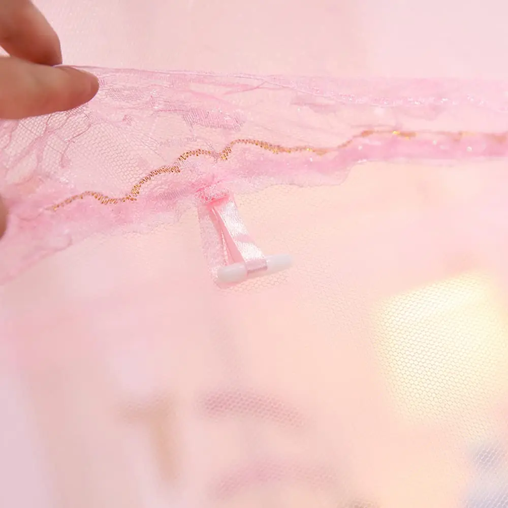 Valuable Bed Canopy Curtains Mosquito Net Tent for Bed with Canopy Frame Mosquito Netting with Net Bottom