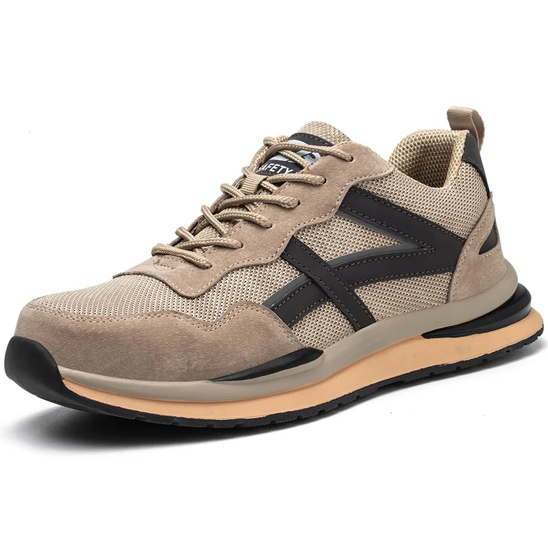 Factory Price Direct Anti Smash And Anti Stab Industrial Protective Safety Shoes Men Work Shoes