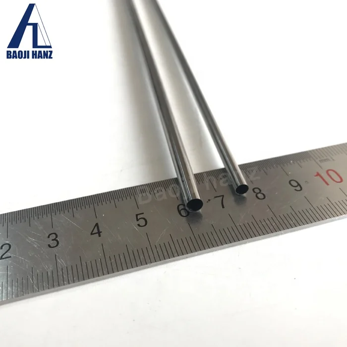 High density purity 99.95% polished tungsten pipe price per kg