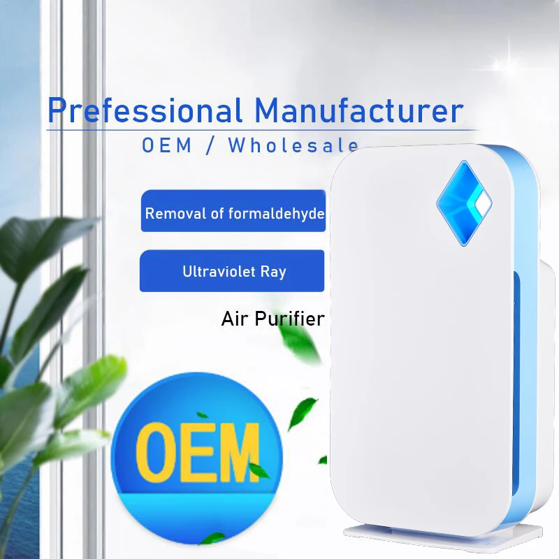 BK-01 Air Cleaner Home Healthy Commercial  with HEPA Filter H13 Air Quality Monitor Display Customized Air Purifier