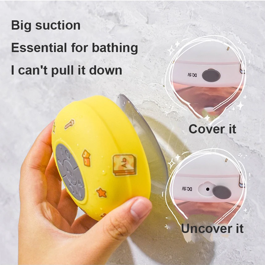High Technology Cute Portable Water Proof Bt Speaker Wireless With Mic