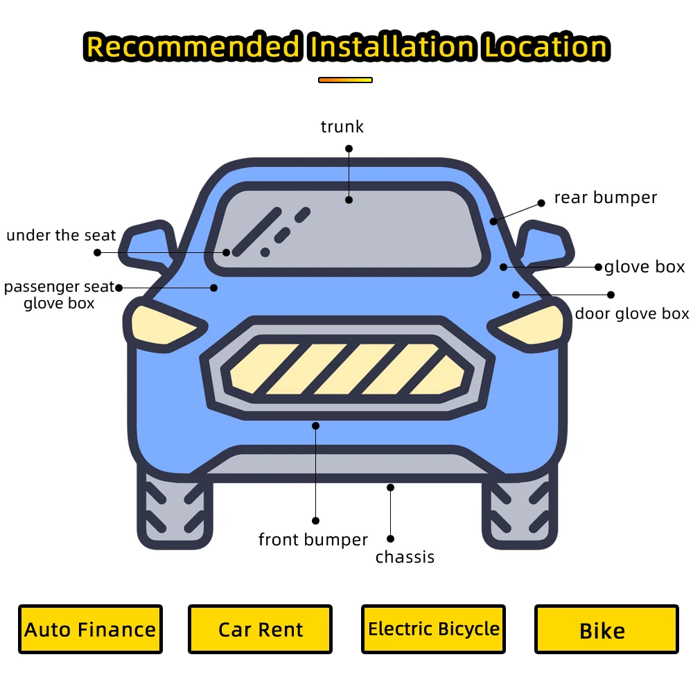 6000mAh Magnetic SIM Card Tracking Device Real Time Locator Car GPS Tracker For Universal Car Vehicle Motorcycle