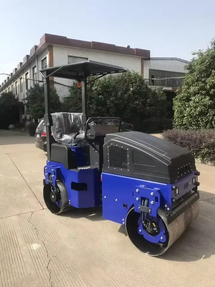 2 Ton Double Drum Vibratory Roller Compactor 18kw(24hp) Full Hydraulic Asphalt Roller Small Road Roller Machine