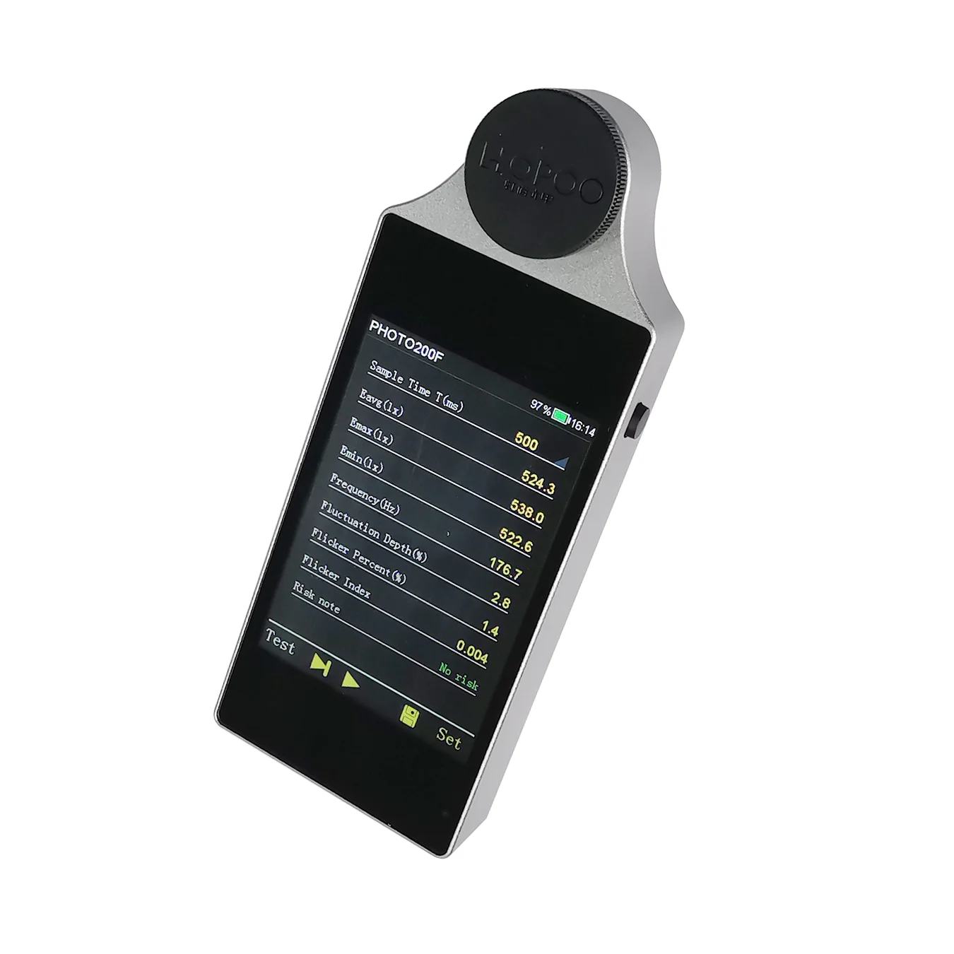 Profession Design Flickering Spectrum Handheld Lux Meter Digital Spectrum Analyzers