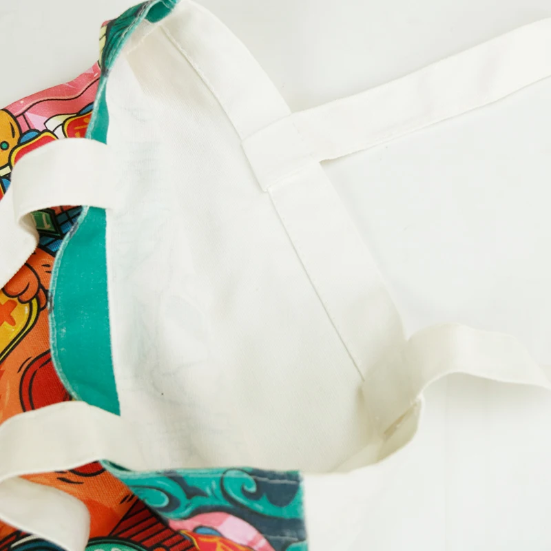 Durable Eco-friendly Plain Muslin Canvas Shopping Tote Bag With Custom Logo And Design