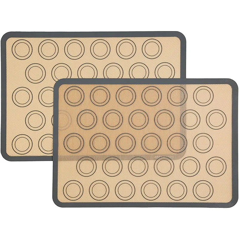 LFGB Approved Wholesales Tapis De Cuisson Antiadh 400X600 Non Stick Silicon Macaron Bake Mat