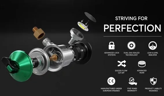 Hot Selling Good Quality LPG Low Pressure Gas Regulators