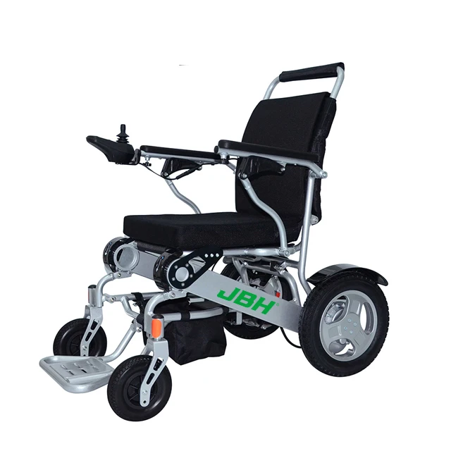 New design disabled 4 wheel electric mobility wheelchair foldable wholesale folding power wheel chair