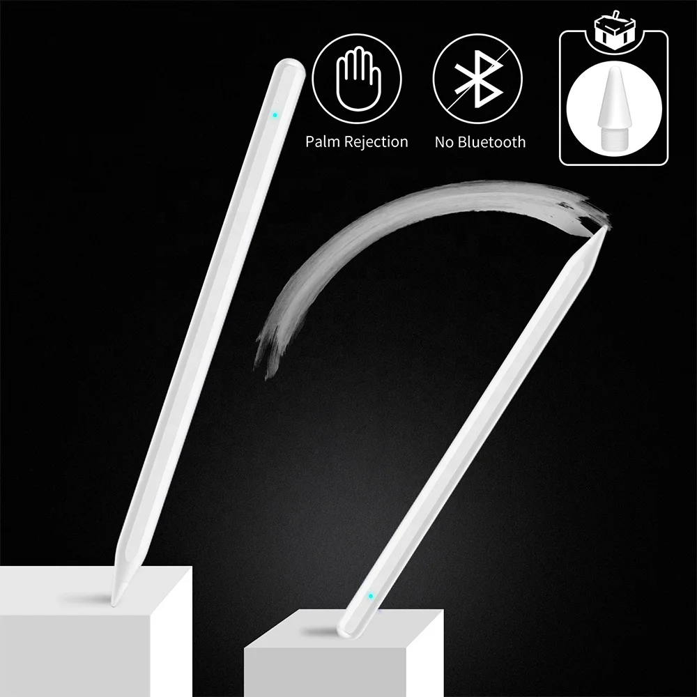 
BDD Rechargeable Smart Capacitive Digital Active Lapiz Tactil Apple Pencil 2 Gen For Apple Pencil Touch Screen Pen 