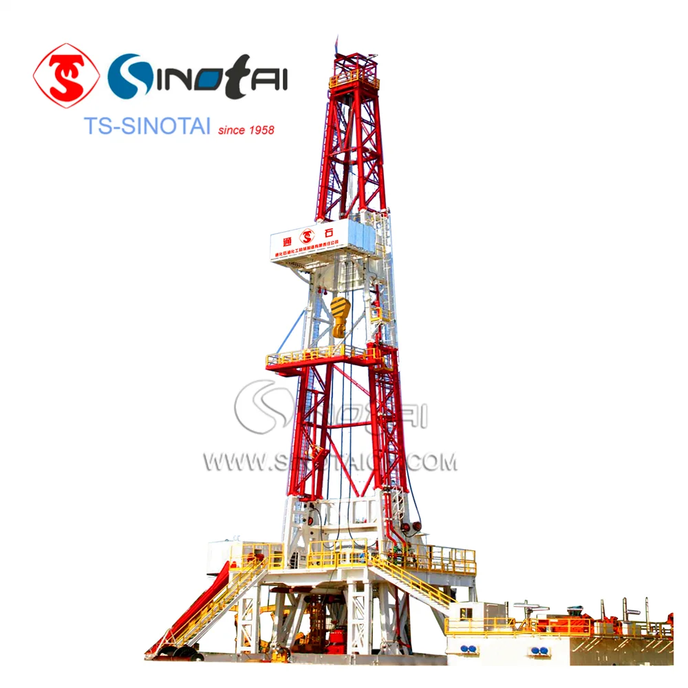 Стандартная скользящая буровая установка для бурения нефтяных скважин API ZJ30/ZJ40