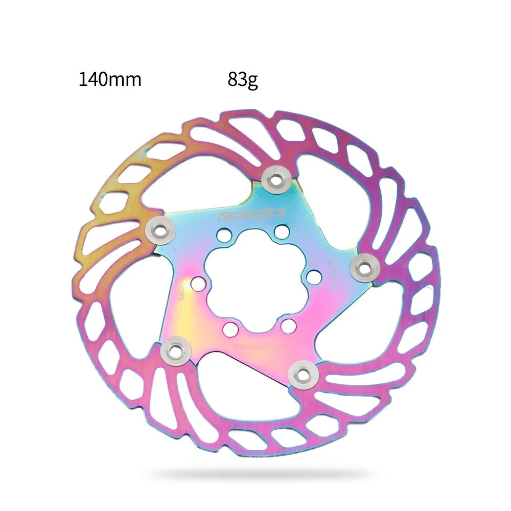 Colorful floating disc road 140MM mountain bike 160 180 203mm six nail disc brake disc