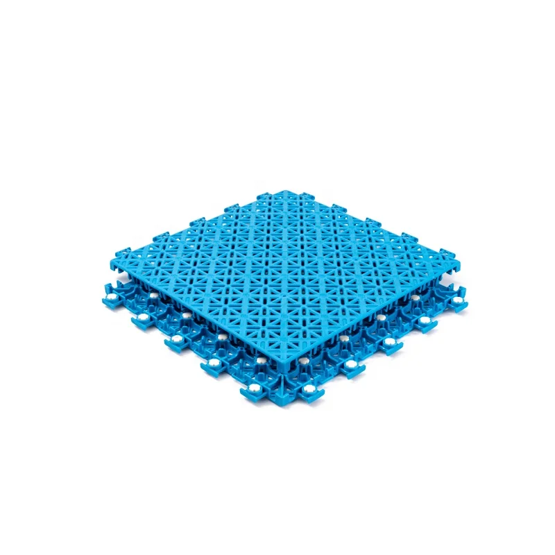 Anti-slip Portable plastic sport floor outdoor interlocking synthetic basketball court sports flooring