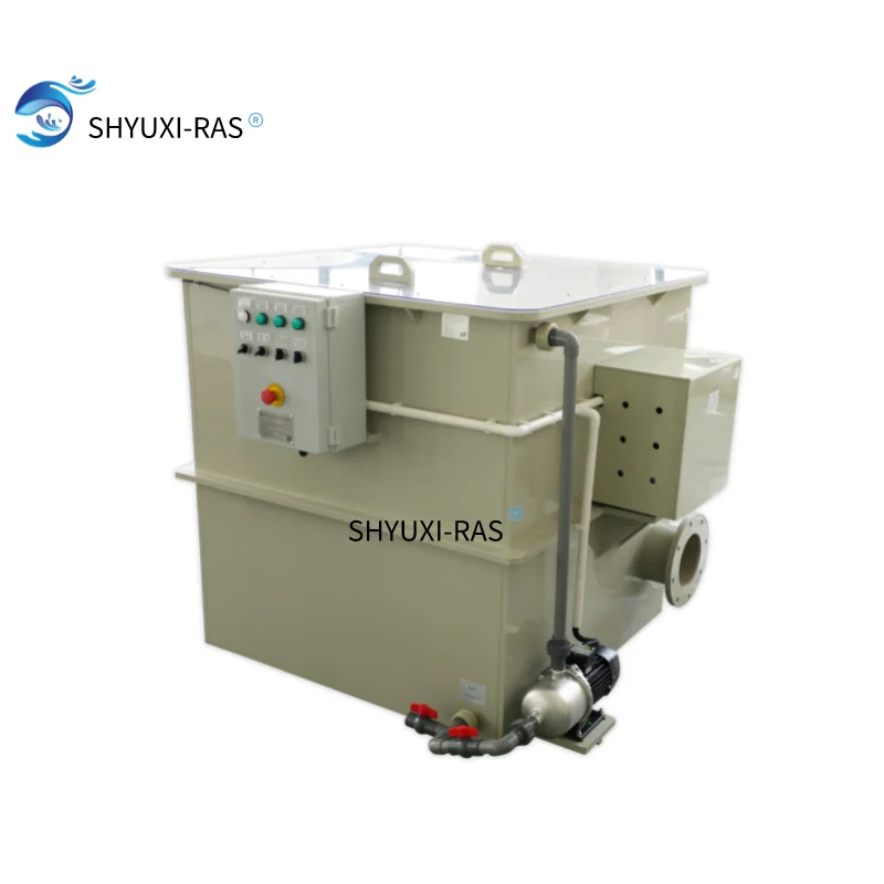 Ras fish farming water treatment machinery Rotary drum filter aquaculture For Aquaponic Shrimp farm