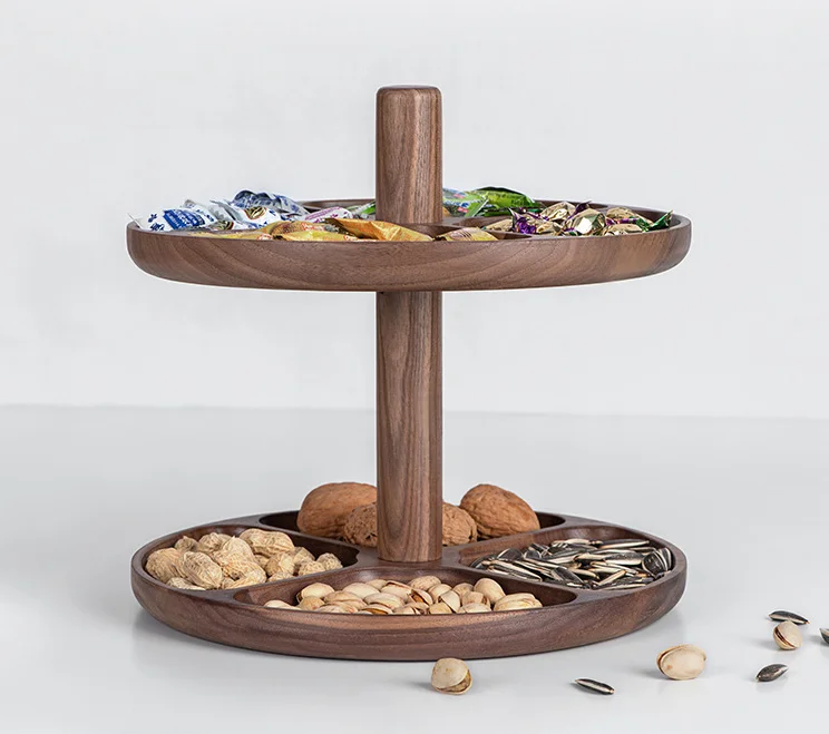 Cake stand 2 tiers wooden trays 3 tiers Acacia wood wedding birthday dessert table decoration wooden cake tray dessert tray