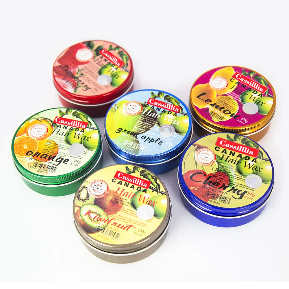 CASSILLIA OEM ODM Private Label Wholesale Neat Braid Conditioning Shining Custom Edge Control Hair Gel Hair Wax For Woman