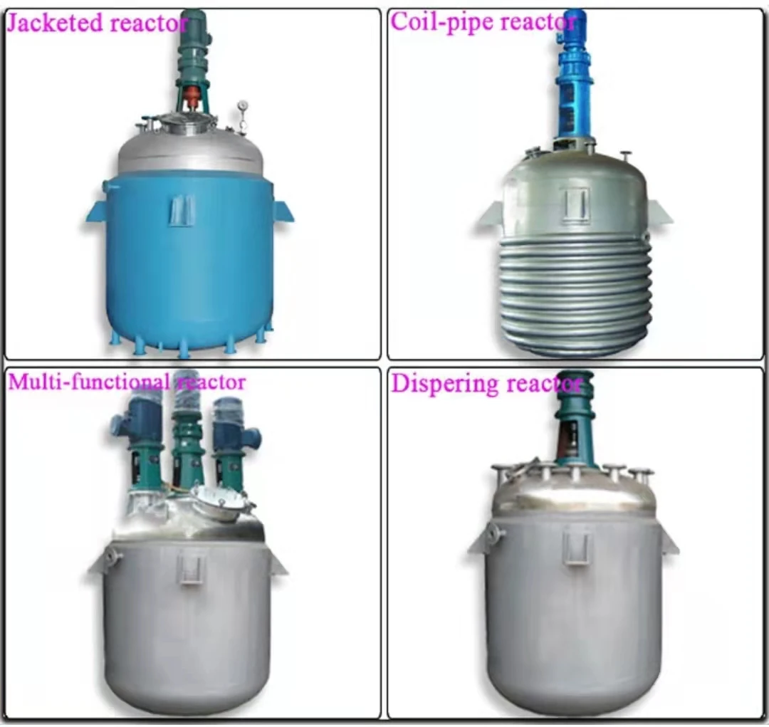 Best price stainless steel 500l chemical reactor 1000l 2000l industrial bio reaction mixer mixing stirred tank reactor tank