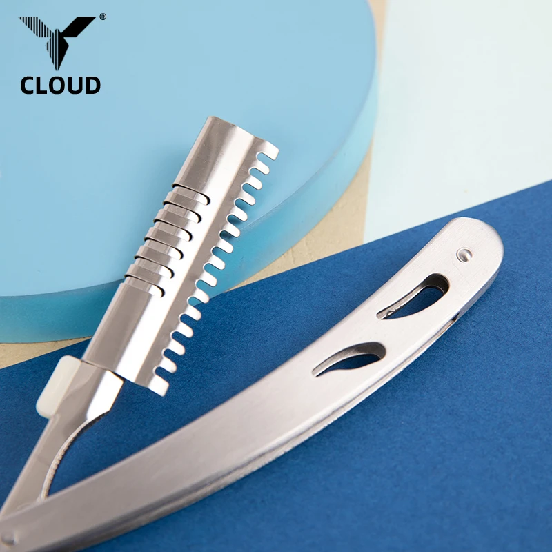 Foldable Barber Plastic Shaving Straight Razor