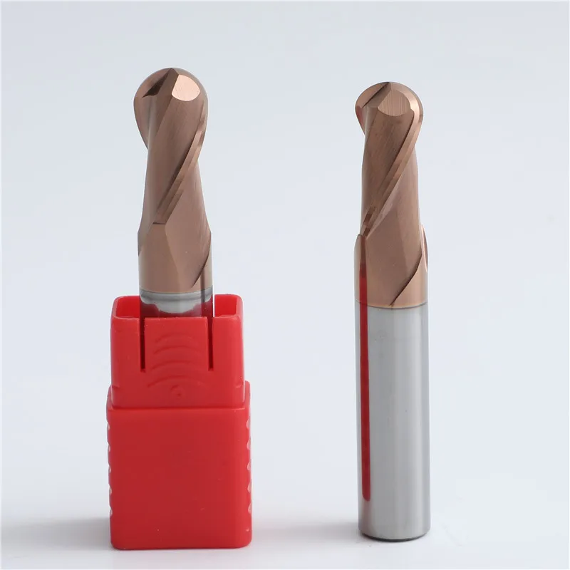 china manufacturing high hardness carbide ball nose end mills 3mm best carbide best barrel atrax end mill ball endmill  cutter
