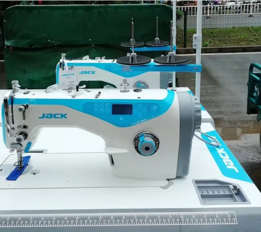 Original Jack A4 Fully Automatic Single Needle Lockstitch Sewing Machine Automatic Thread Trimming Straight Sewing Machine
