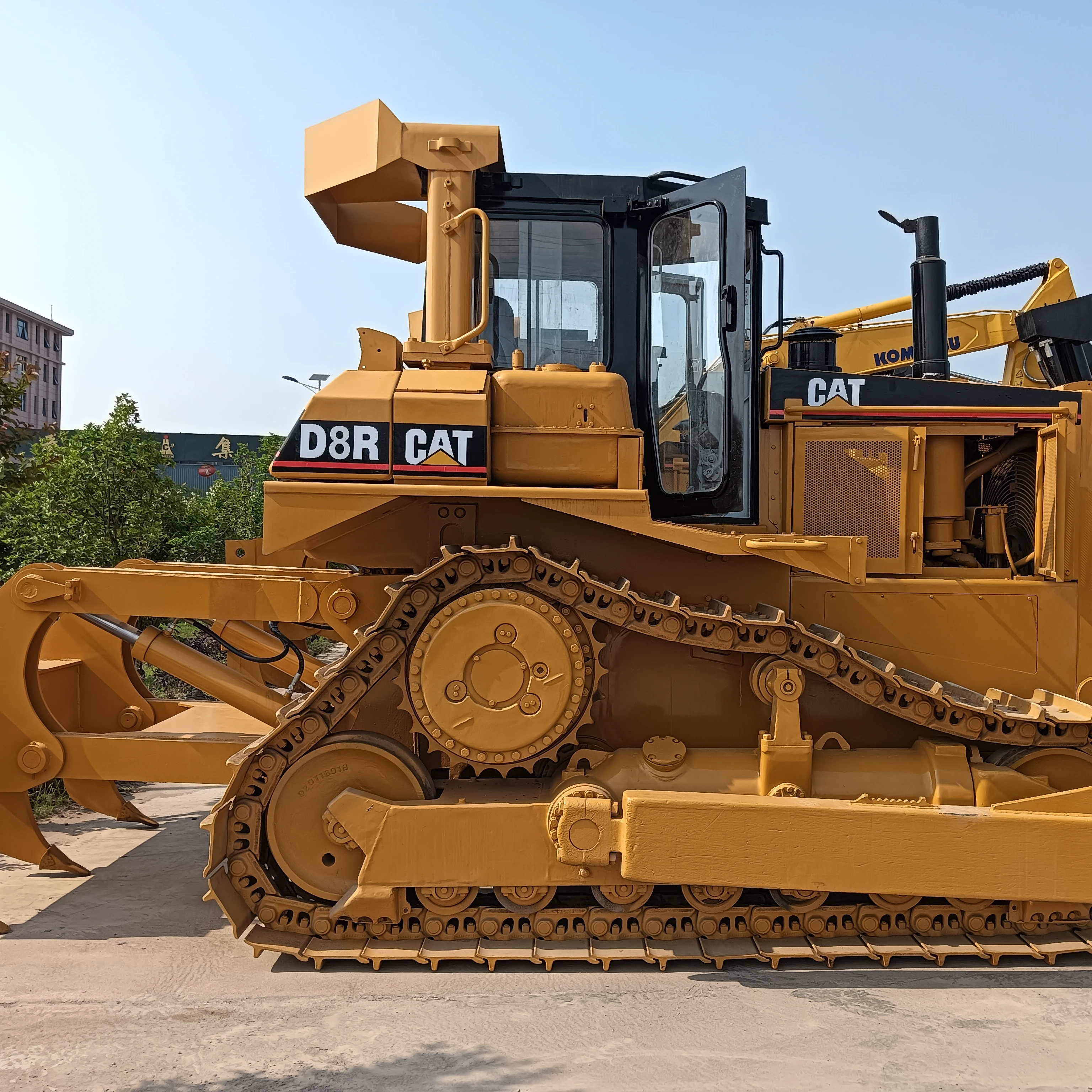 Лидер продаж подержанные Гусеничные бульдозеры CATD8R низкая цена потребление масла прочная Высококачественная мощная мощность