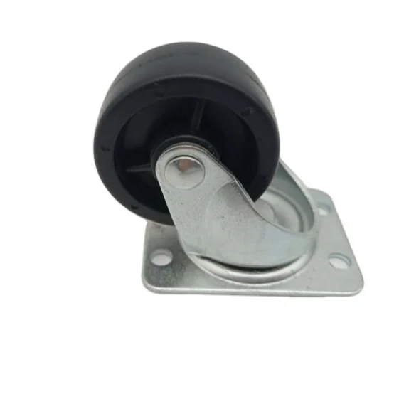 High Quality Customized 2-Inch Nylon PP Caster Wheel 50mm Hospitals Kitchens Industries Living Rooms Bedrooms Schools Hotels