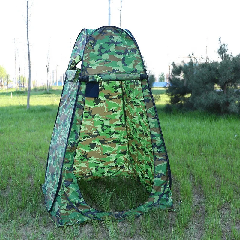 Camouflage Portable Fast Pop up Privacy Automatic Changing Room Beach Tent Outdoor Camping Shower Tent Quick Automatic Opening