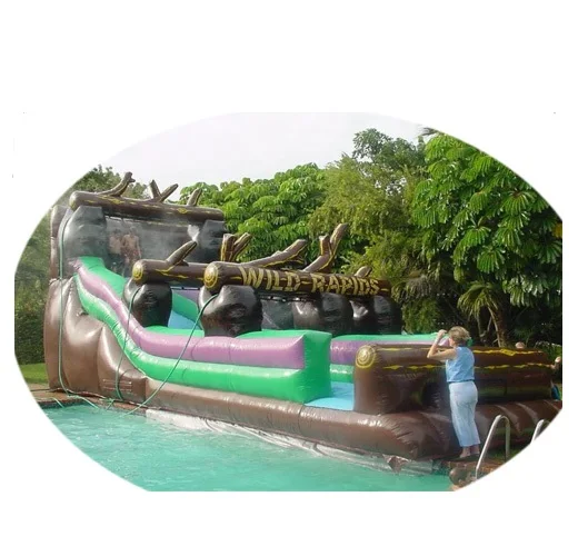 Bespoke inflatable 24ft water slide orlando