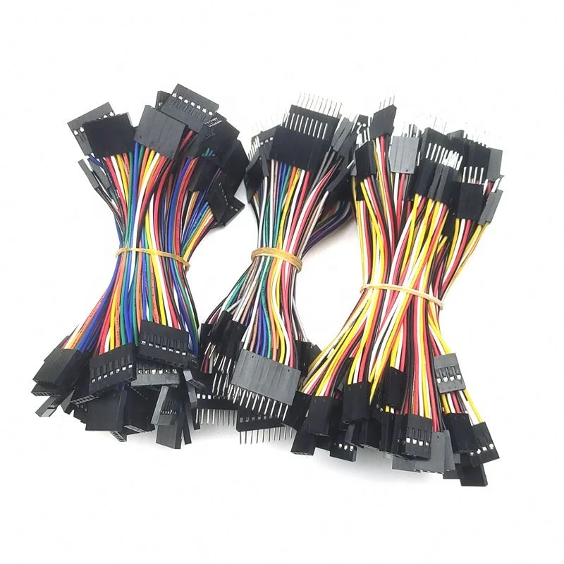 2.54MM Pitch Dp Line Female / Male 2P 3 4 5 6 7 8 9 10 Pin Dupont Cable Connector Jumper Cable Wire 10cm/20cm/30cm