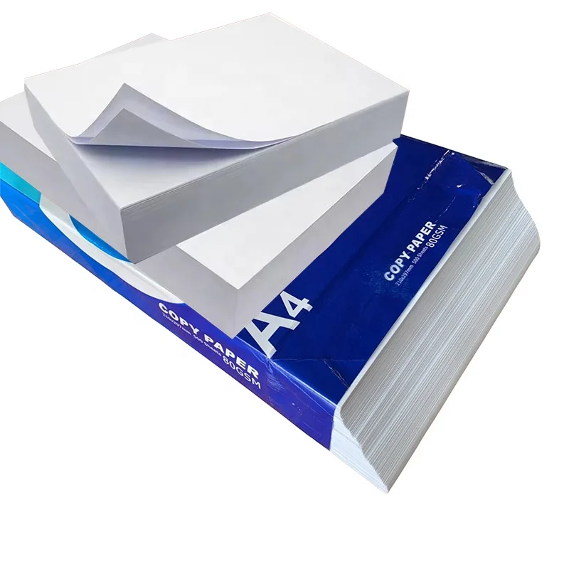 Wholesale OEM ODM Multipurpose A4 Size 70gsm 75gsm 80gsm Printer Paper for Office Use