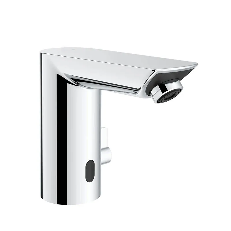 Black 304 Stainless Steel Washbasin Waterfall Zinc Bathroom Gold Basin Faucet Handle Manufacturers With Sensor