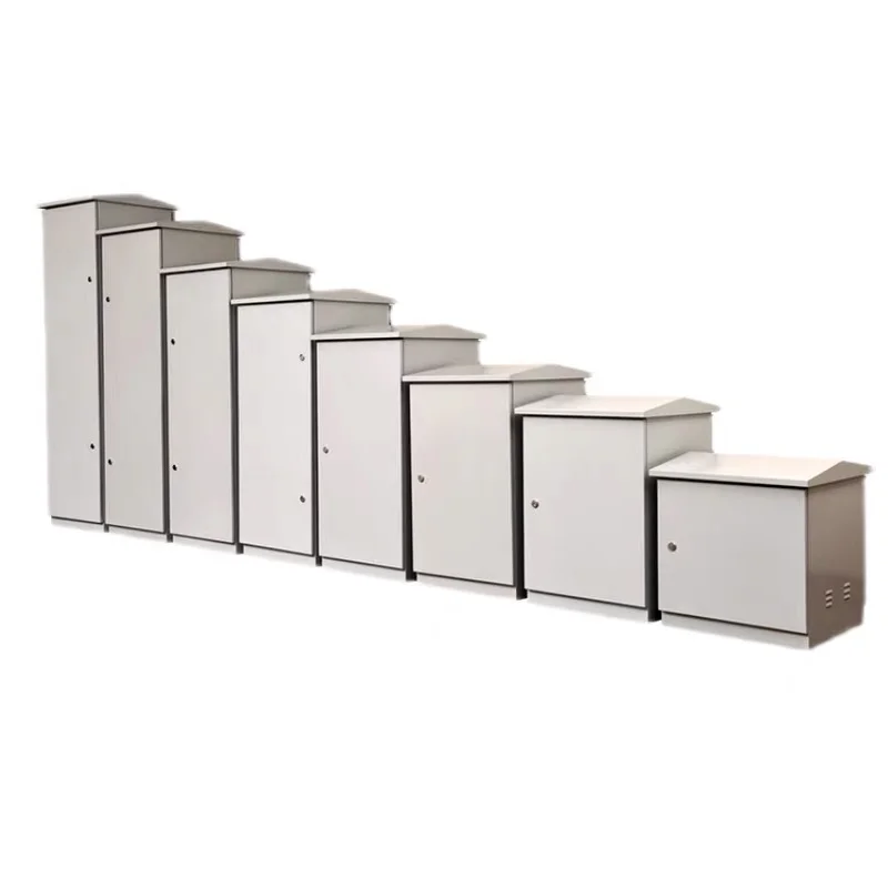 6U Outdoor Rack Cabinet Monitoring Box Rainproof Floor Wall Waterproof Anti-theft Network Weak Current Cabinet 4U/6U/8U/12U
