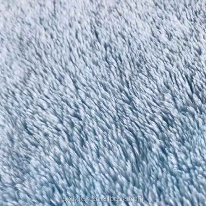 100% polyester polar fleece fabric turkey soft well high quality  Shu Velveteen fabric manufacturer sj#