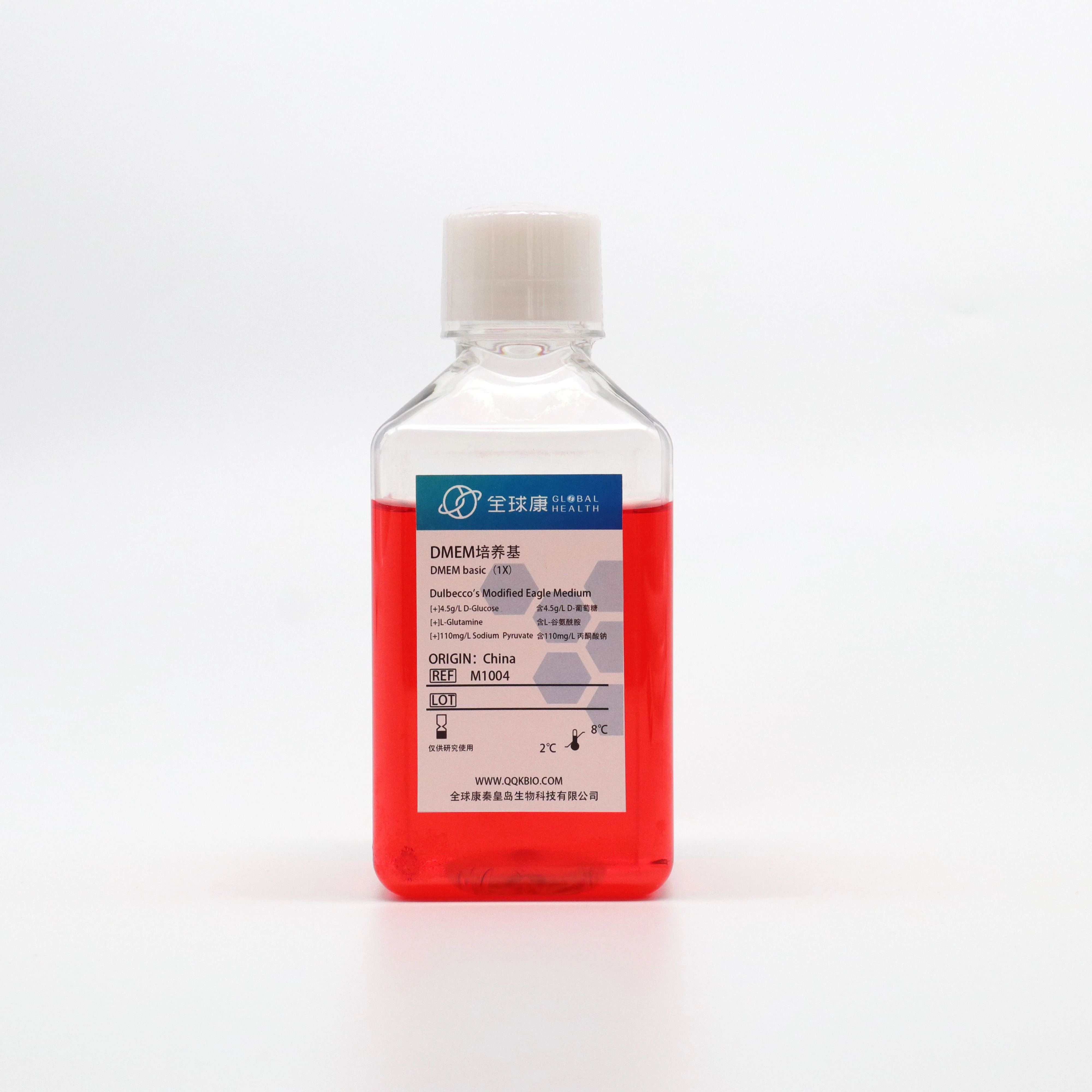 500ml DMEM cell culture Growing Media OEM OEM
