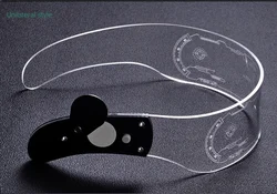 LED Glasses with Batteries Light Up Glasses LED Visor Rave Glasses for Men Cosplay Festivals Halloween Bars Clubs Parties