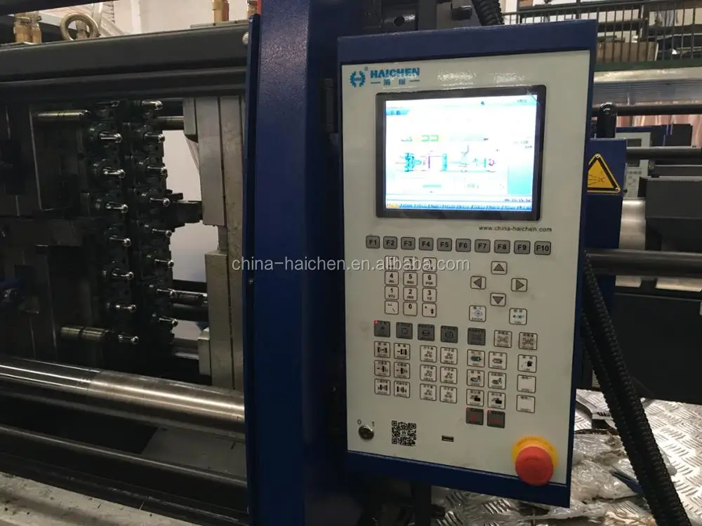 haichen servo motor hot runner plastic pet preform bottle making injection molding machine