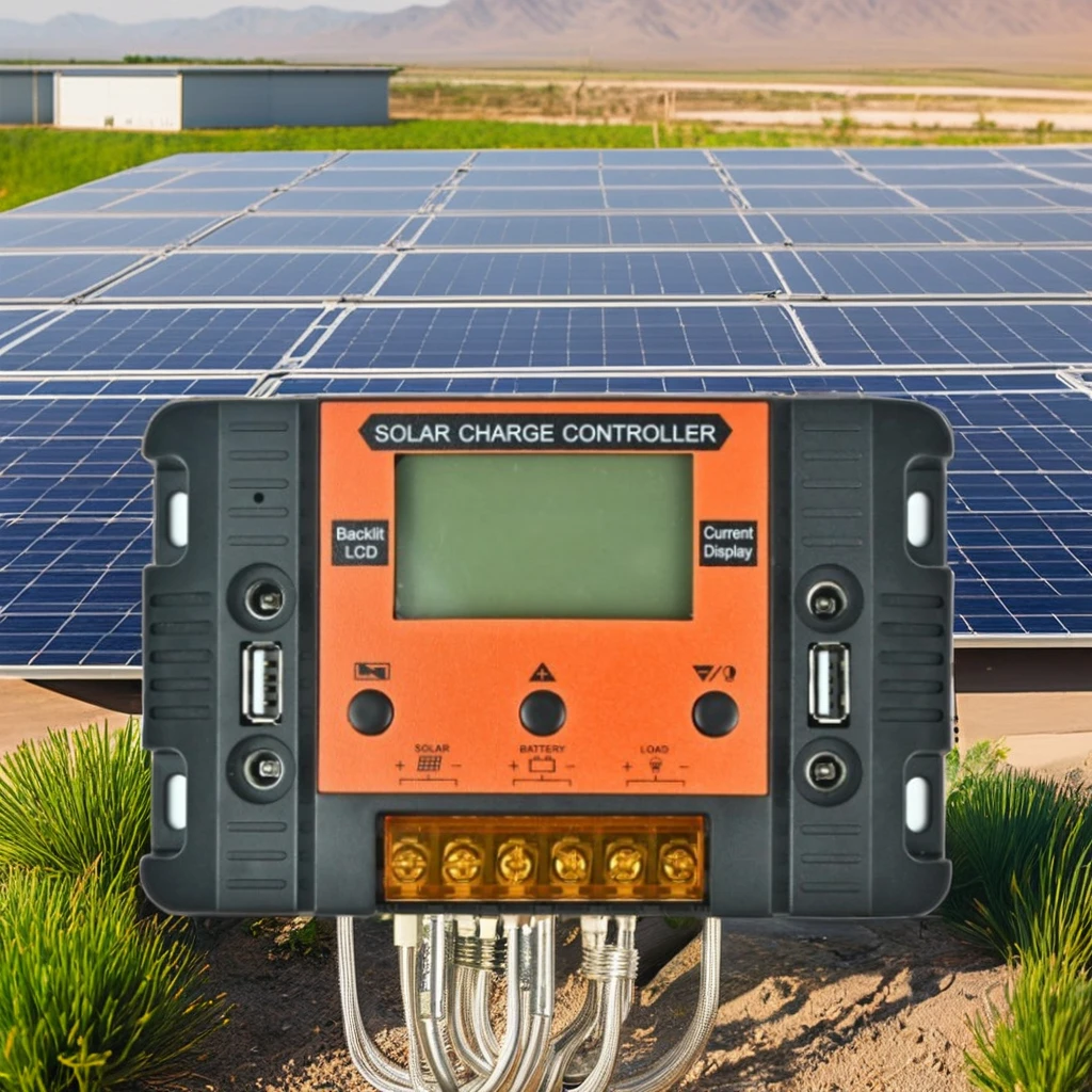 Power Automatic 12V 24v Battery Regulator 10a 20a 30a  PWM Solar System Power Supply Charge Controller