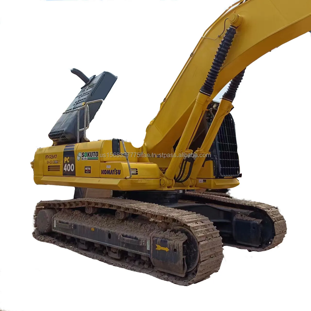 40 Ton Used KOMATSU PC 400 Excavator in Shanghai Good Used Excavator Komatsu PC400-7 Digger Machine Second-hand Machinery