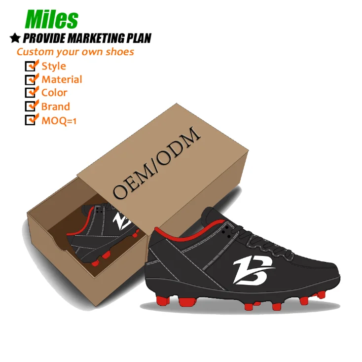 Factory Wholesale Customize Brand Logo Popular Cheap New High Quality Soccer Shoes Custom Professional Football Boots For Men