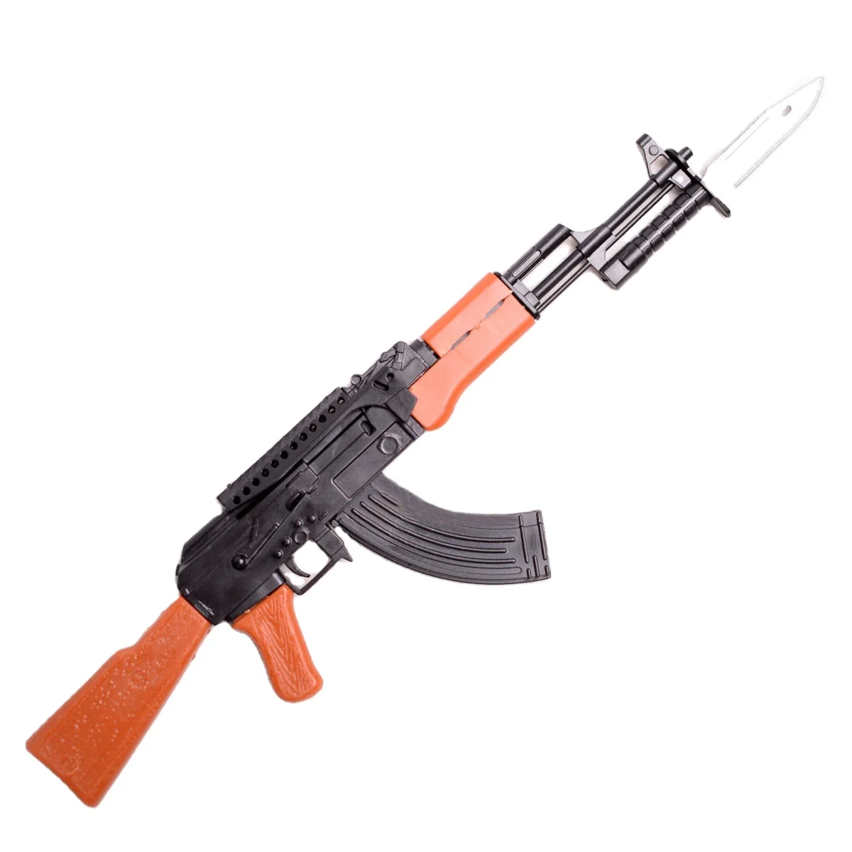 1/6 Scale AK47 Rifle Gun Assemble Model Toys Puzzles Building Bricks Toy Model  For Action Figure