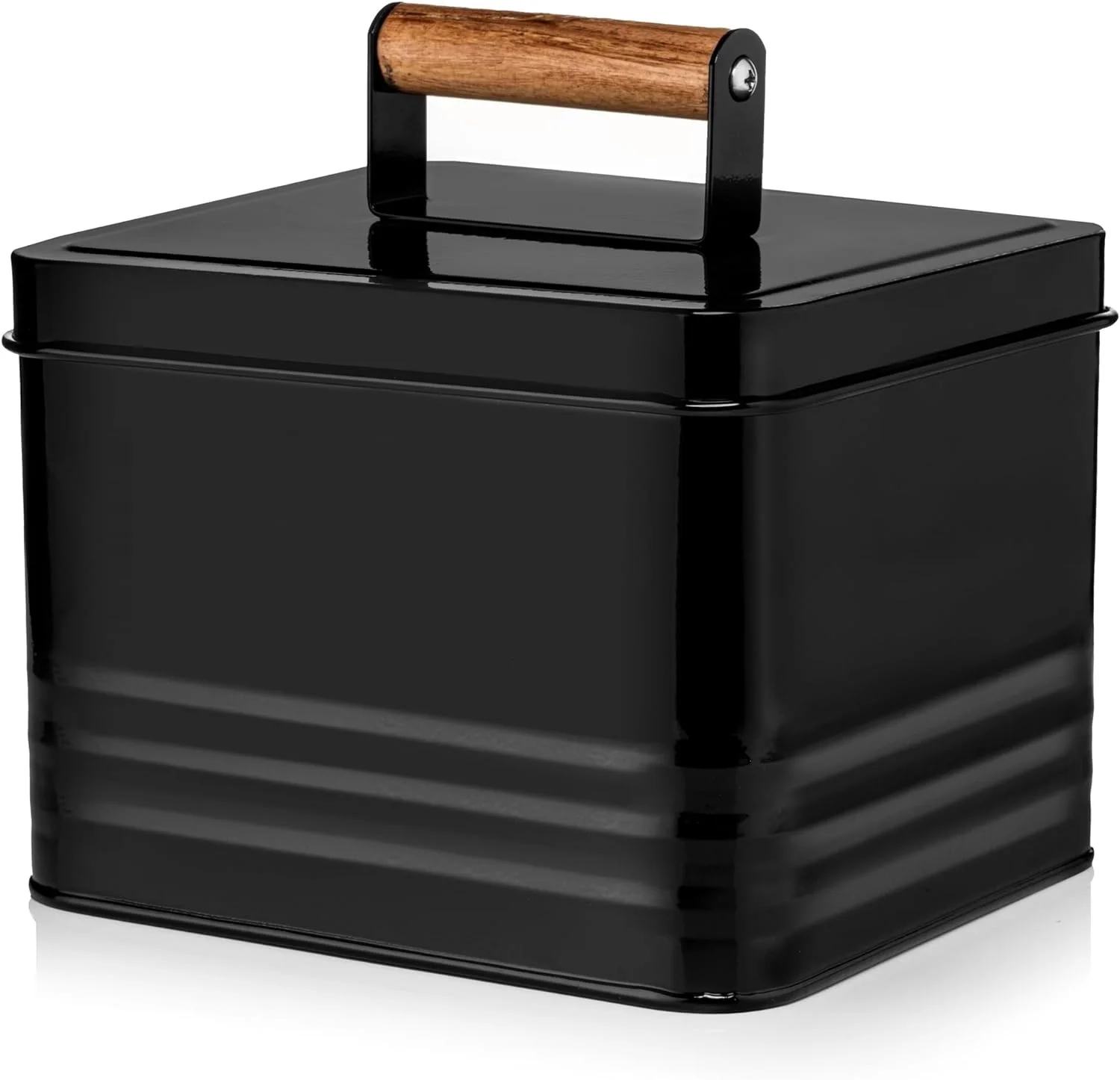 Metal Laundry Pods Container with Dryer Sheet Holder for Laundry Room Organization and Storage