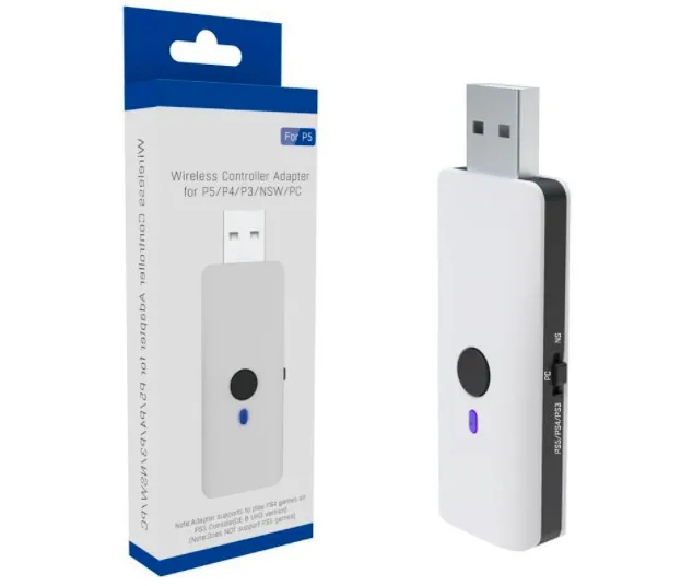 
Super Adapter Wireless Gamepad Game Controller PS4 PC to Nintendo Switch Converter PS5 