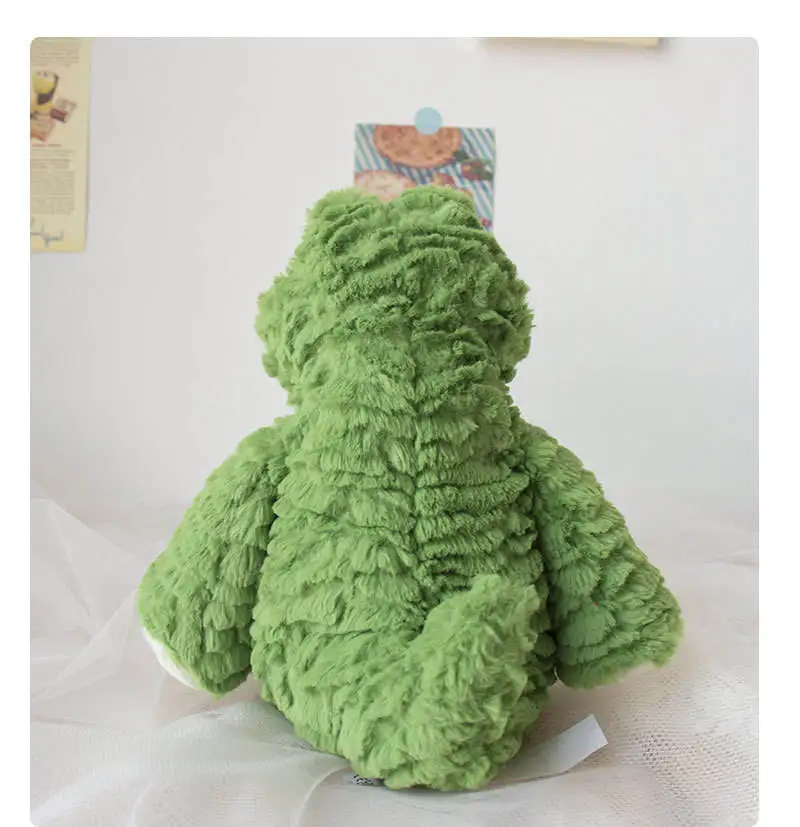 Alligator American wind plush doll machine green doll cartoon cinema plush toy