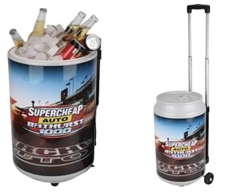 HS Plastic cooler 19L  ice chest with wheels cooler ice bucket keep item cooling chest with logo promotion food cooler