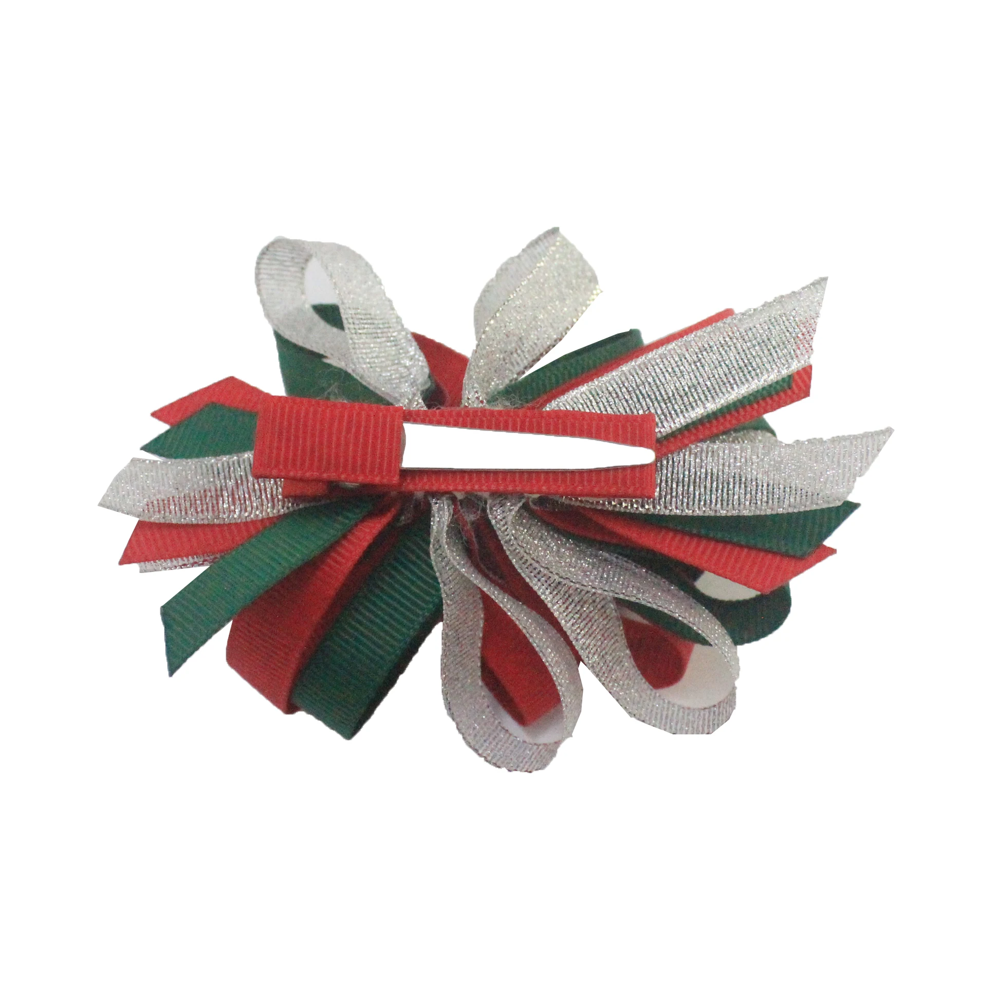 3 inch Christmas hair bows  colorful cute  hair clip  for girls
