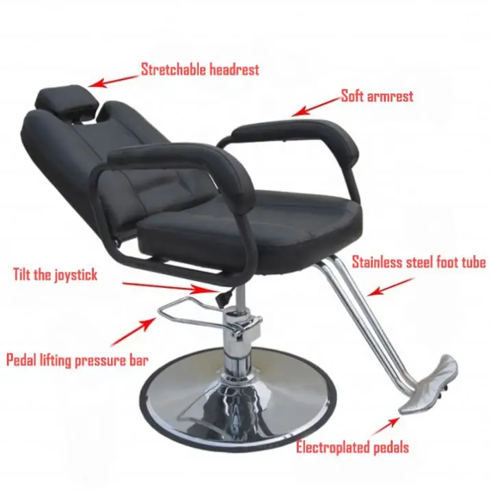 Высокое качество салон волос парикмахерское кресло