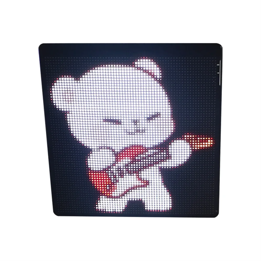 High Quality Mini Flexible Soft Screen Outdoor Led Display Billboard For Backpack Vest