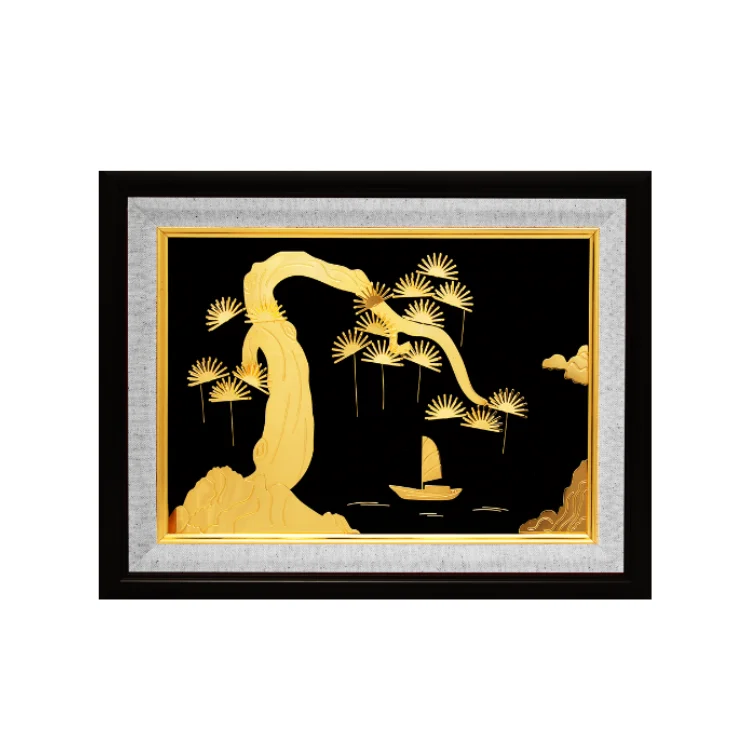 Picture Gold Hong Pham Jewelry Good Quality Dragon Statue Home Decoration Home Decor Customized Traditional Style Vietnam