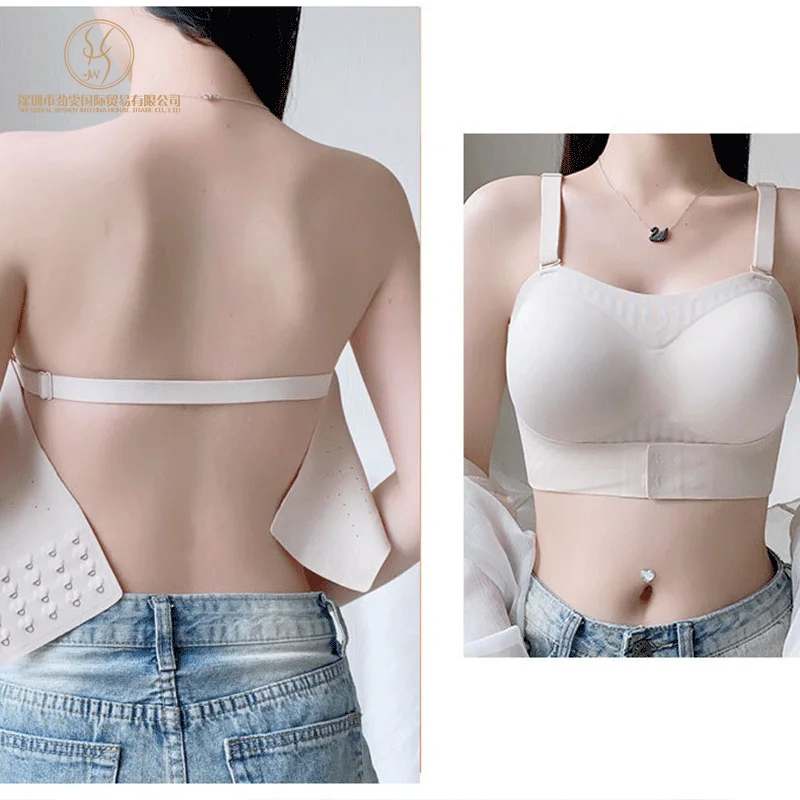 Strapless Corset Push Up Plus Size Bra For Women